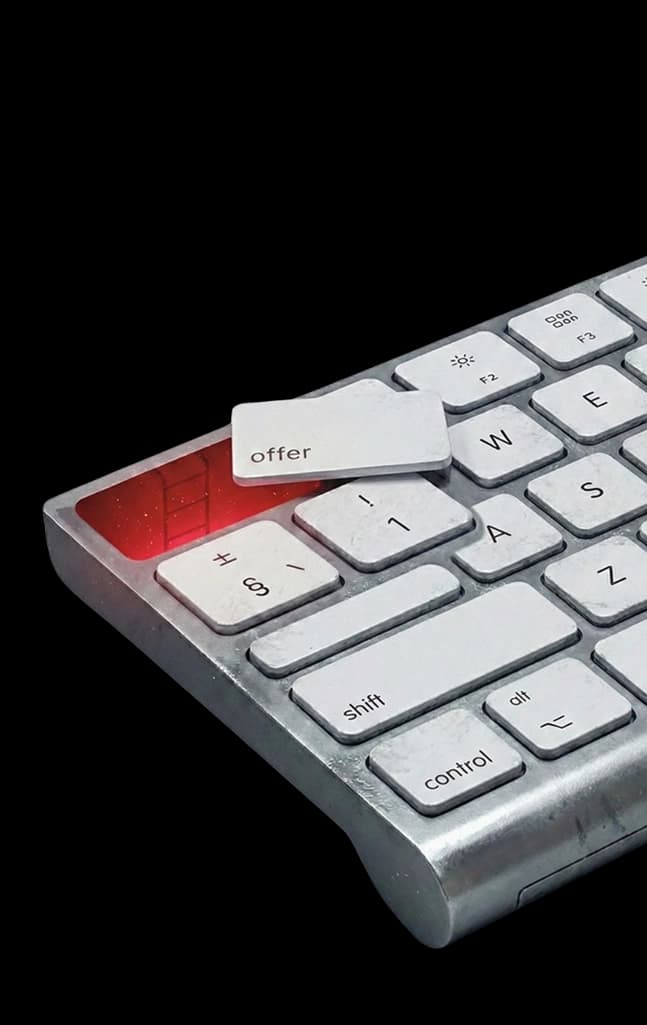 Nexus offer - keyboard with offer key