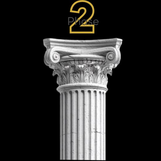 Phase Two Pillar Without Cloud