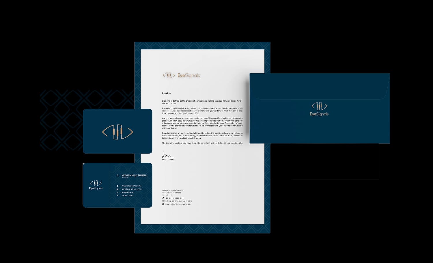 Eye signals designs